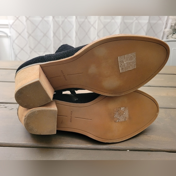 Dolce Vita size 8 black ankle boots - Picture 6 of 7